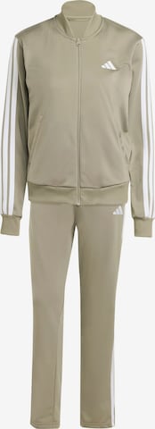 žalia ADIDAS SPORTSWEAR Treniruočių kostiumas 'Essentials': priekis