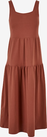 Urban Classics Summer Dress in Red: front