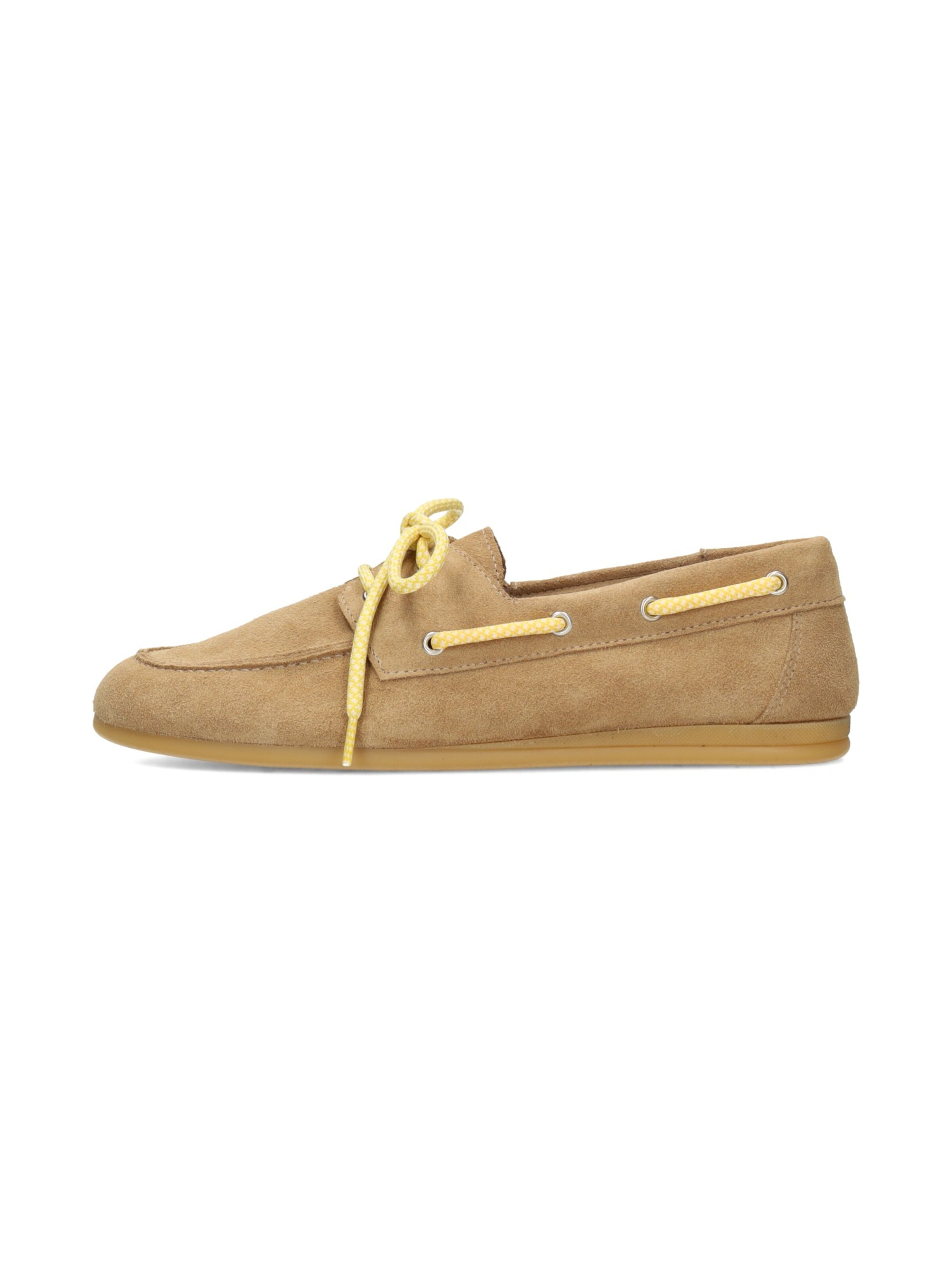 PS Poelman Mocassins 'Callie' in Bruin: voorkant