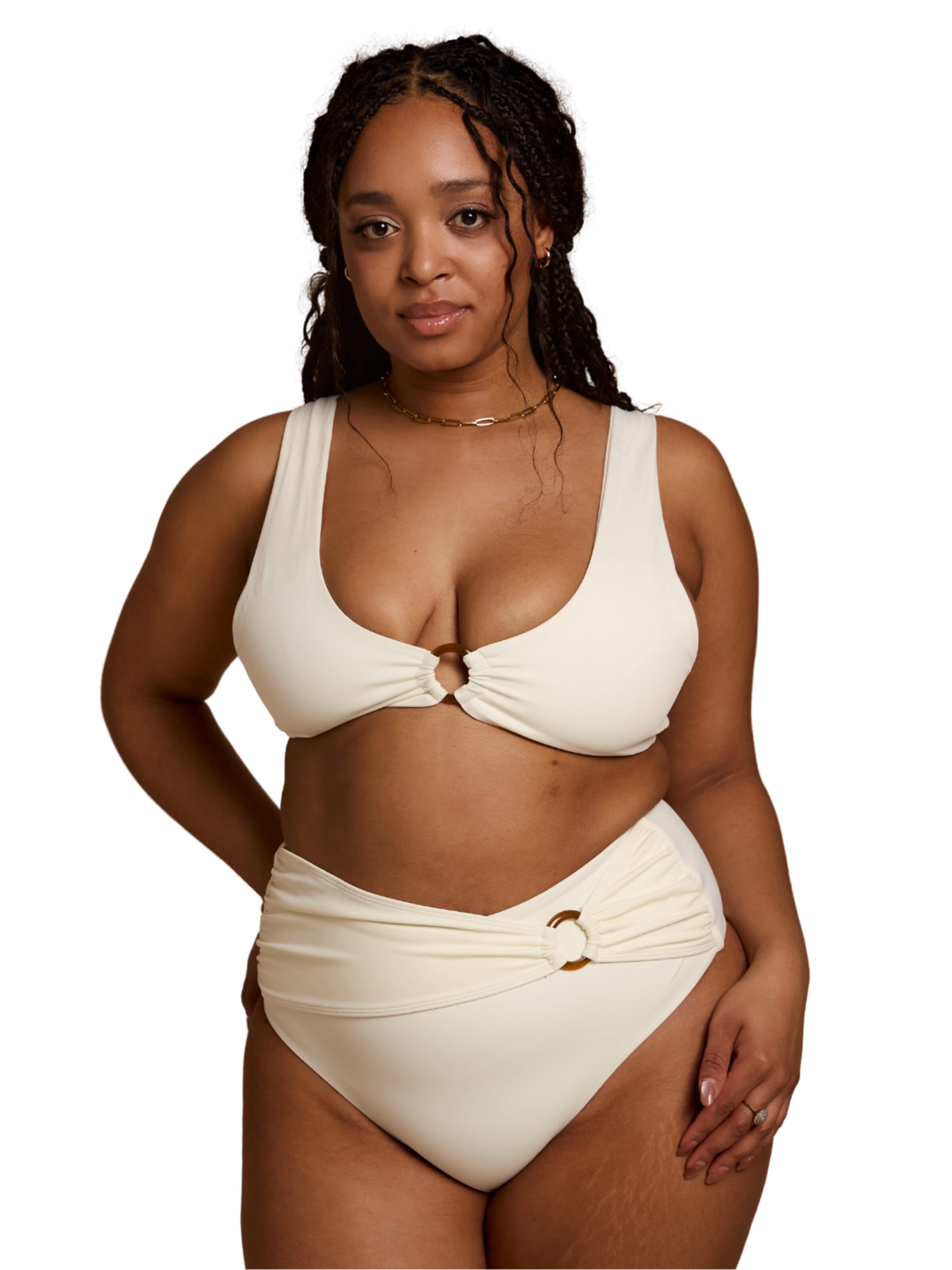 Slip bikini 'Biarritz' di Billie Swim in beige