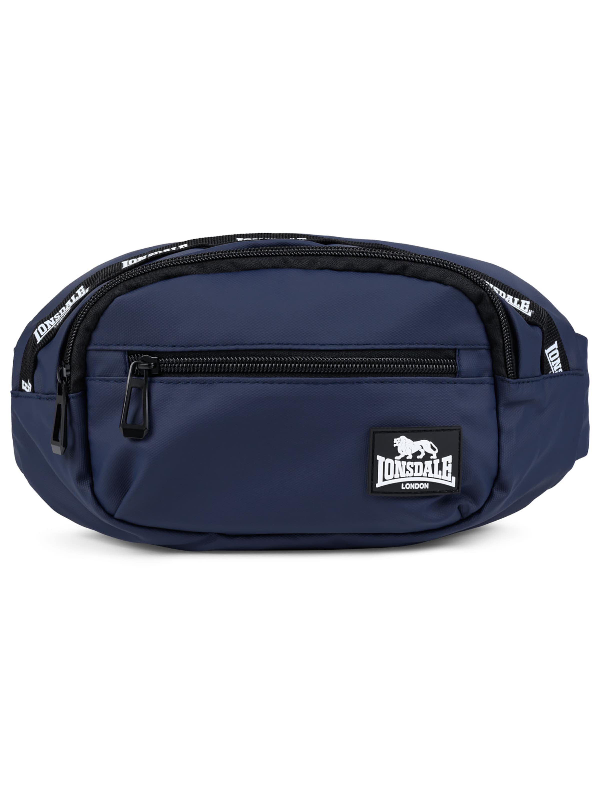 LONSDALE - Riñonera 'Liswerry' en azul: frente