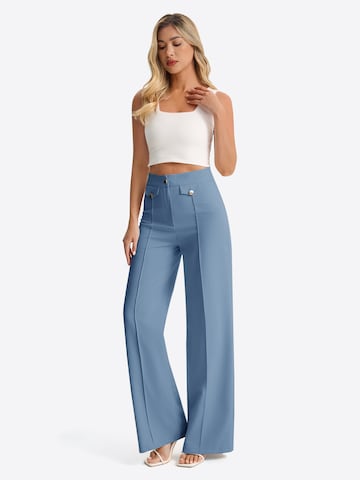 Imily Bela Bootcut Housut värissä sininen