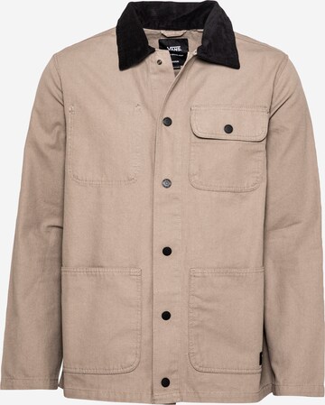 VANS Regular Fit Jacke 'Drill Chore' in Beige: predná strana