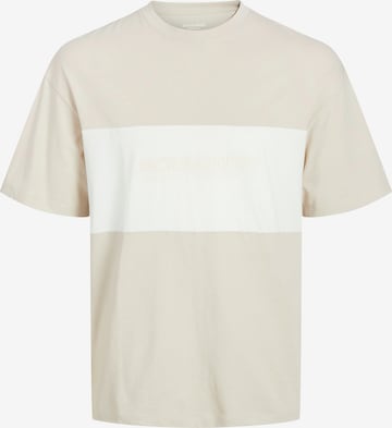 JACK & JONES Футболка 'JJELegacy' в Бежевый: спереди