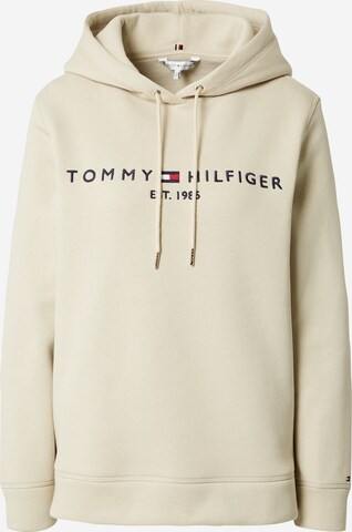TOMMY HILFIGERSweater majica - bež boja: prednji dio