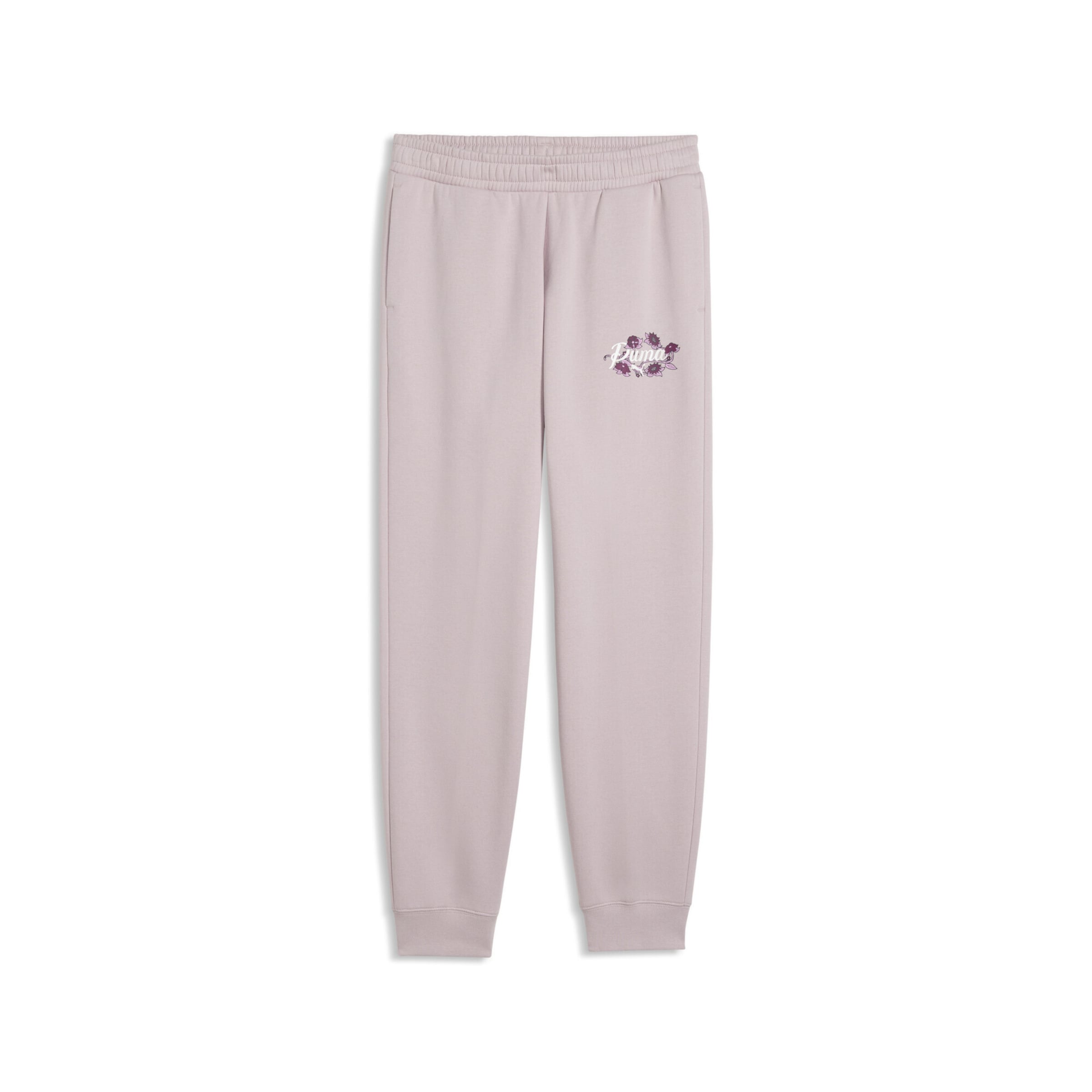 Regular Pantalon de sport PUMA en rose : devant