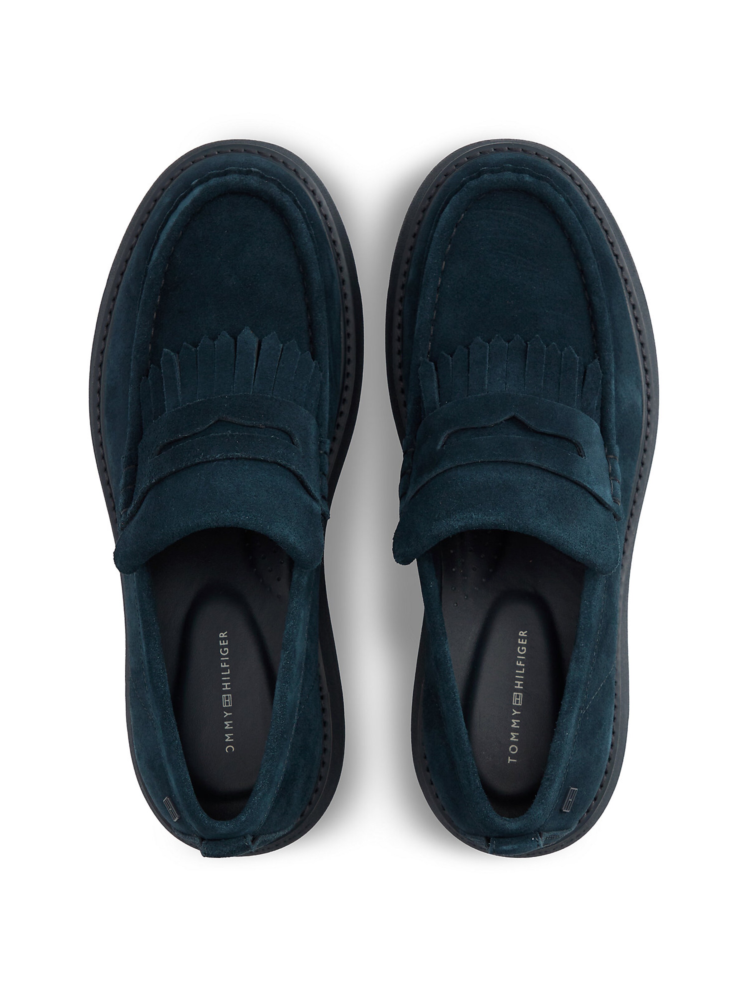 TOMMY HILFIGER Slipper in Blau