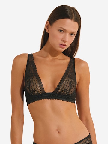 ETAM Triangle Bra 'PANAMA' in Black: front