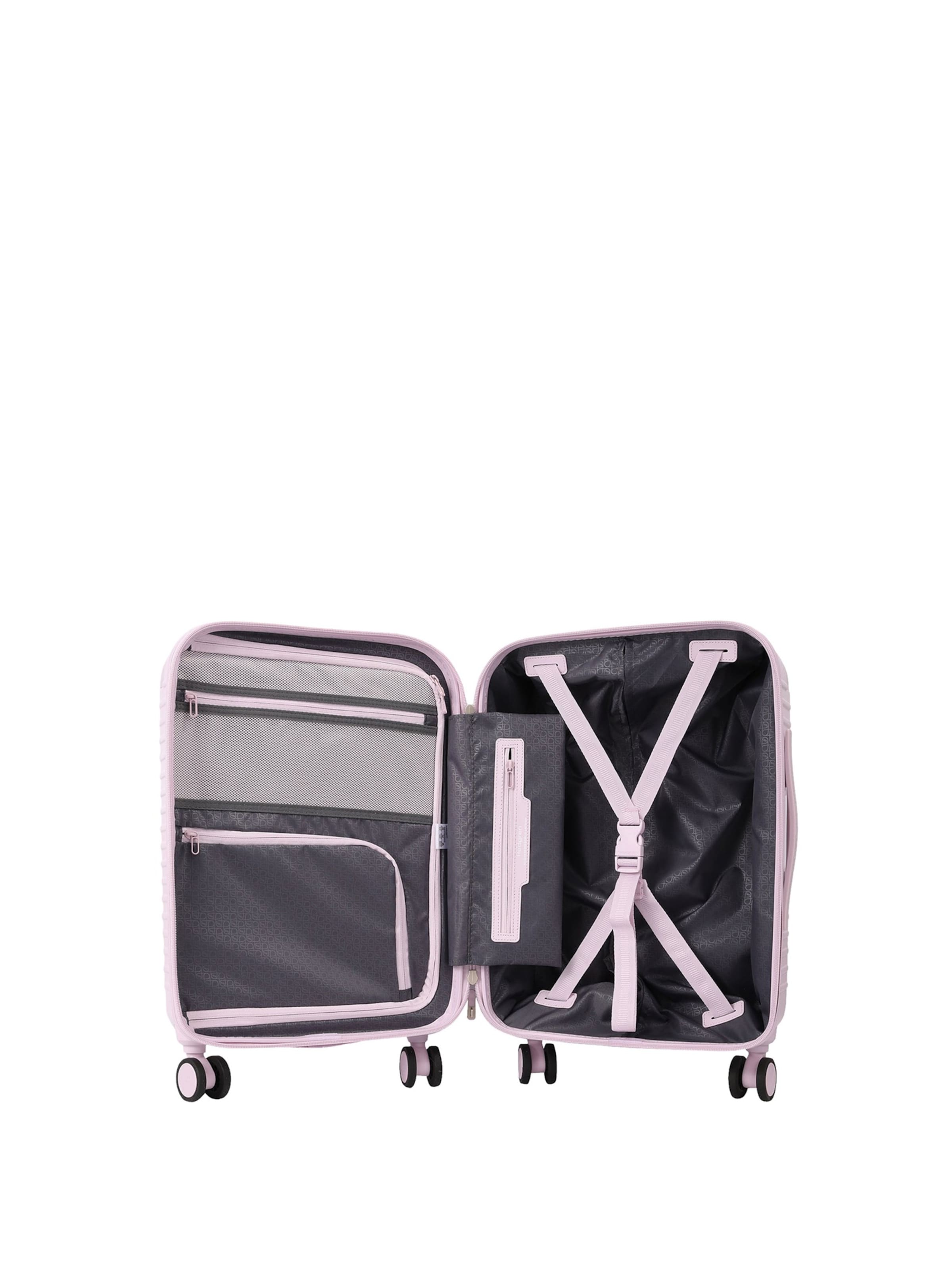 Hedgren Suitcase ' YUNO S FP 40,4L ' in Pink: front
