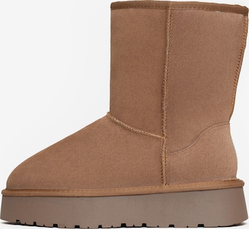 Boots 'LOGAN' di Gooce in marrone: frontale