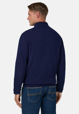 Boggi Milano Gebreid vest in Blauw