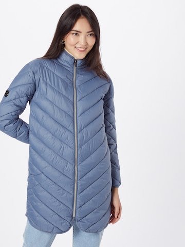 Fransa Winter Coat 'BAPADDING 5' in Blue: front