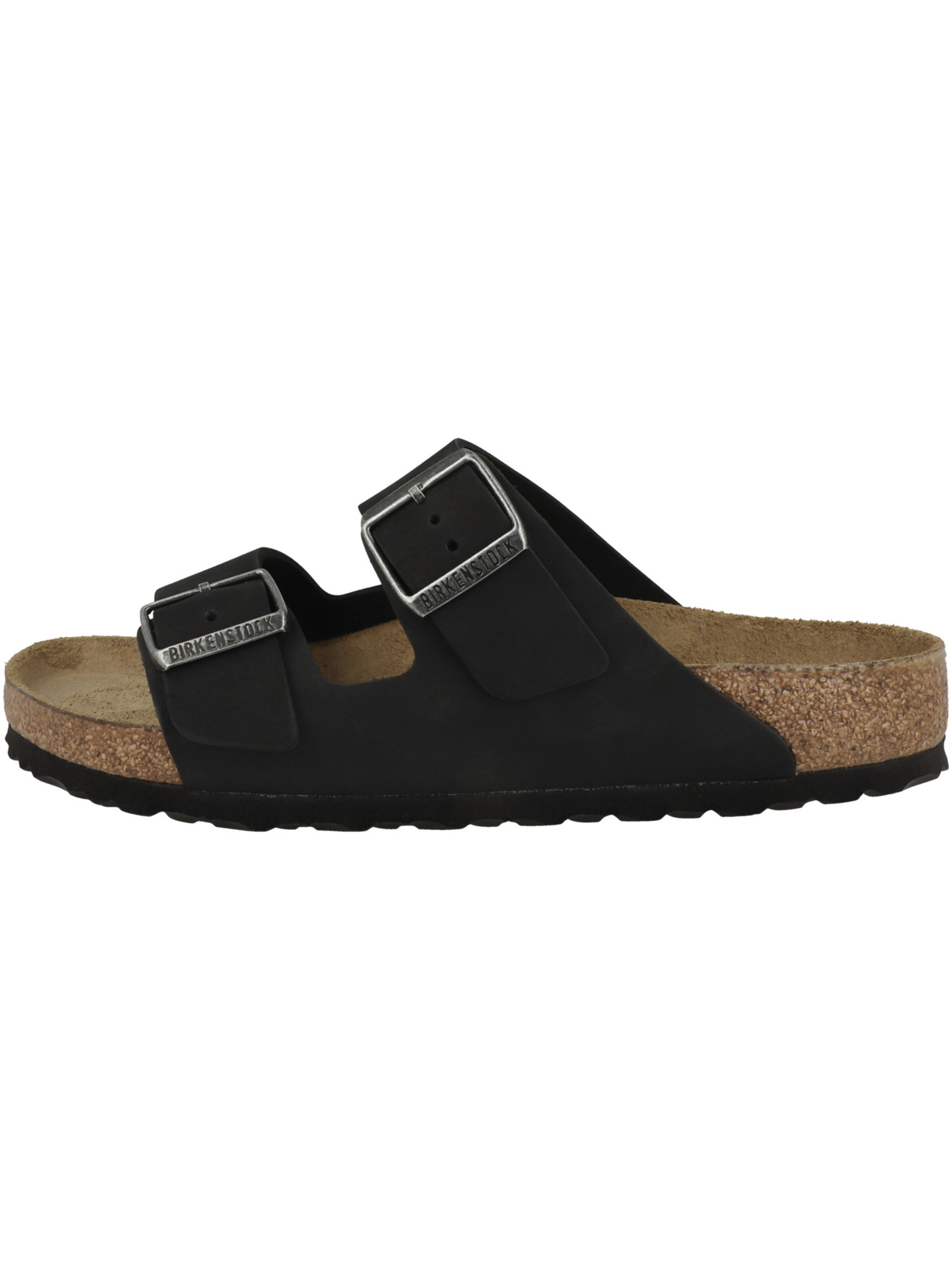 BIRKENSTOCK Pantolette 'Arizona' in Schwarz