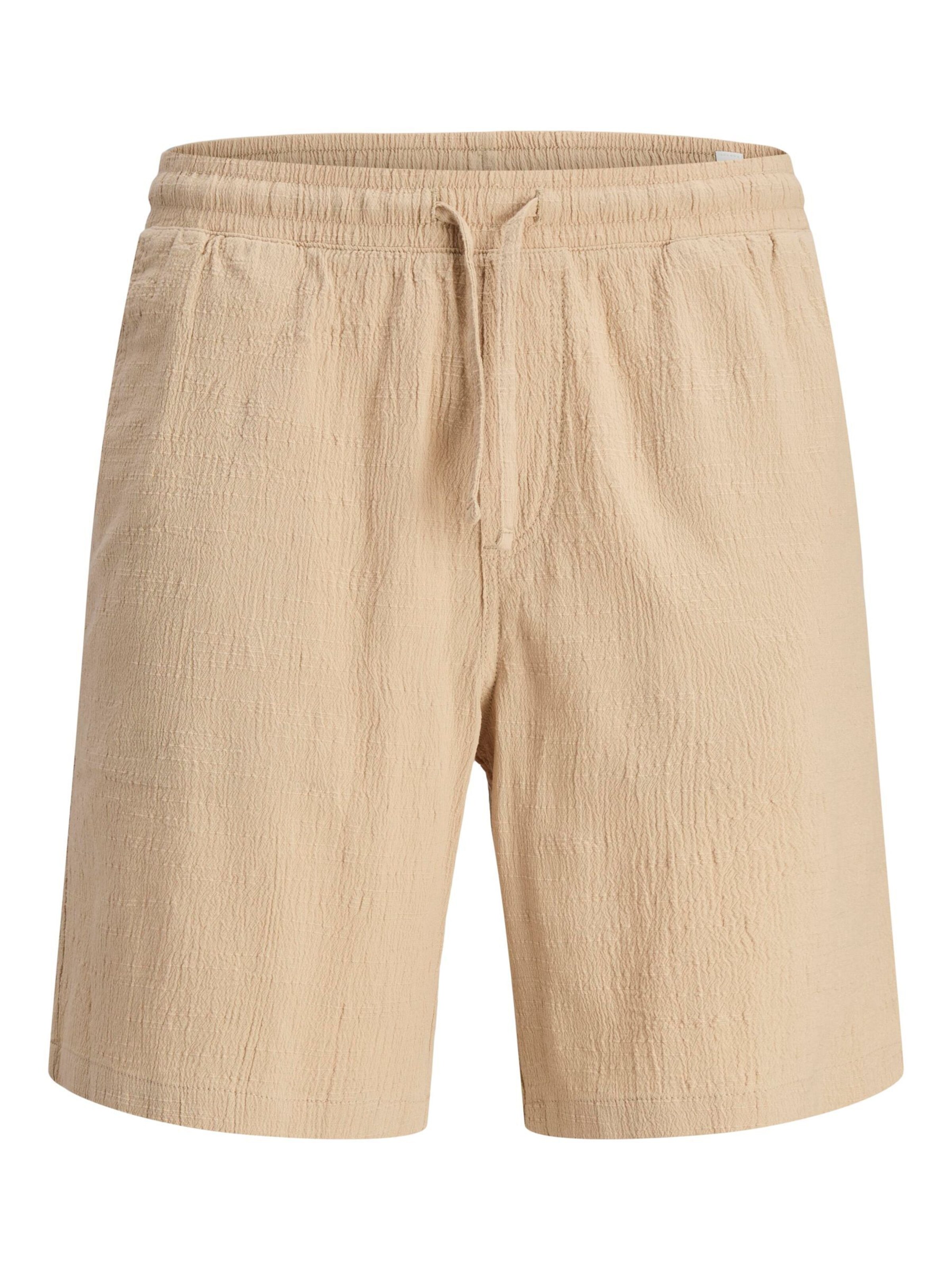JACK & JONES Loosefit Bukser i beige: forside