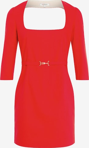 Morgan Dress in Red: front