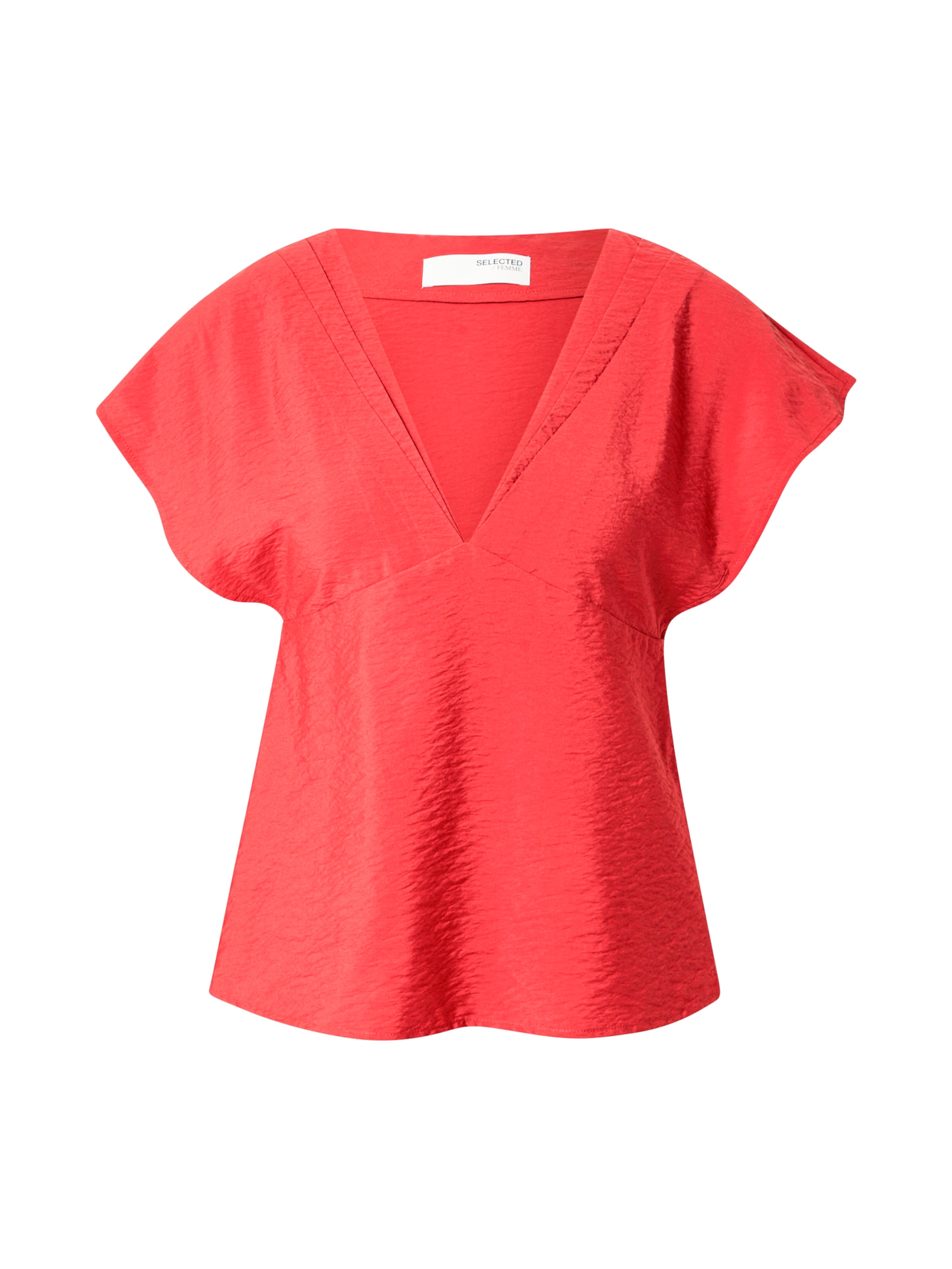 SELECTED Shirt in Rot: Vorderseite