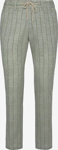 Boggi Milano Regular Chino Pants in Green: front