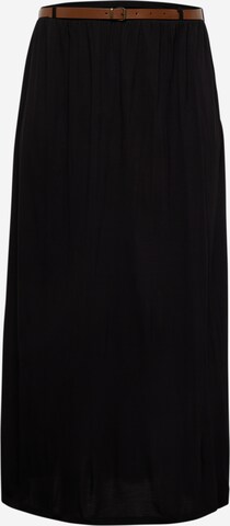 Vero Moda Curve - Falda 'LINN' en negro: frente