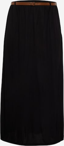 Vero Moda Curve Skirt 'LINN' in Black: front