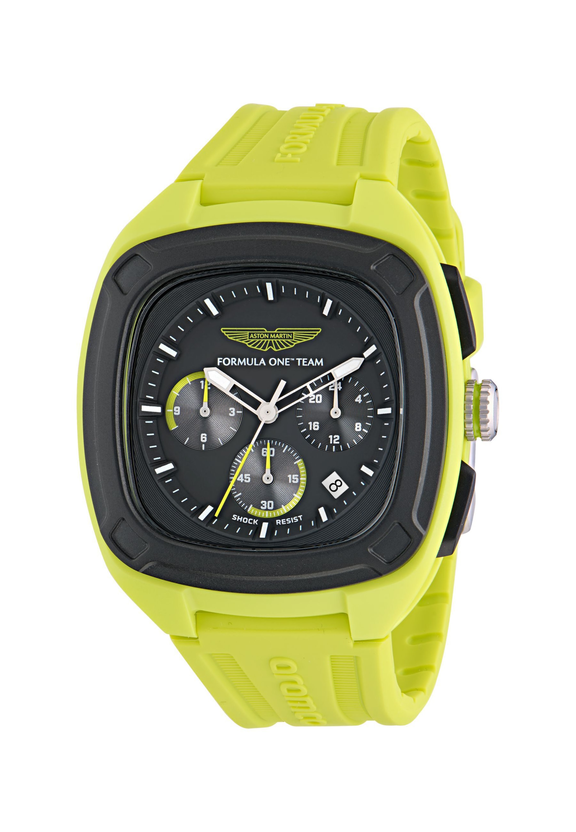 Montre à affichage analogique 'Ovr W' Aston Martin en vert