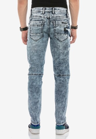CIPO & BAXX Regular Jeans 'Frosted' in Blue