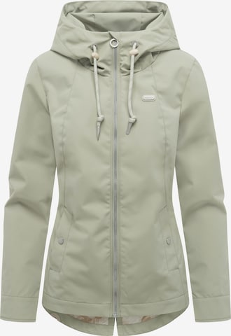 Giacca funzionale 'Monadde' di Ragwear in verde: frontale