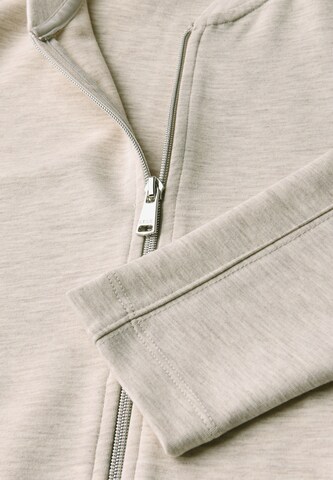 CECIL Sweatjacke in Beige