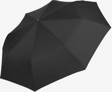Parapluie Piquadro en noir : devant