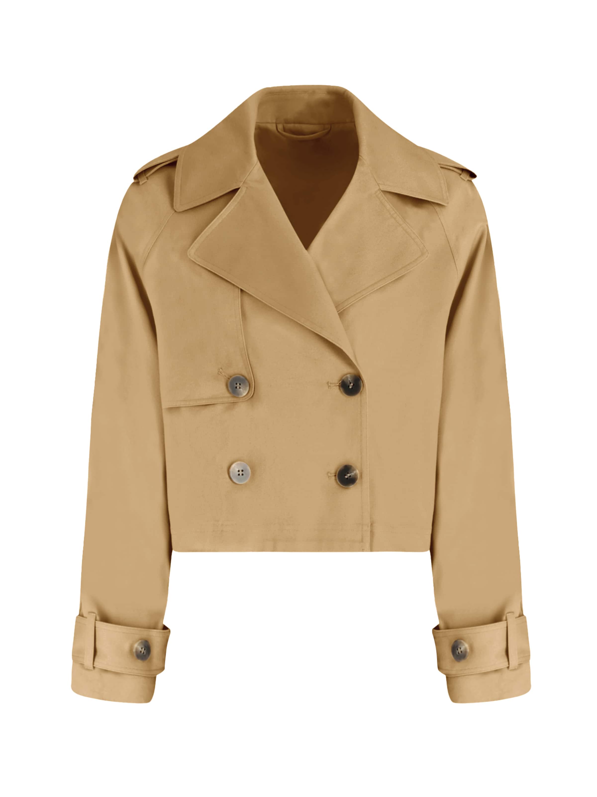 Imily Bela Přechodný kabát – zelená: přední strana