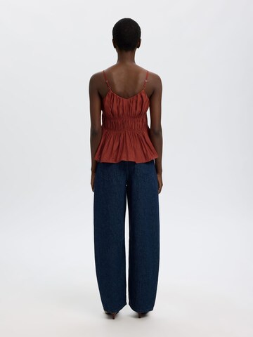 Camicia da donna di SELECTED in rosso