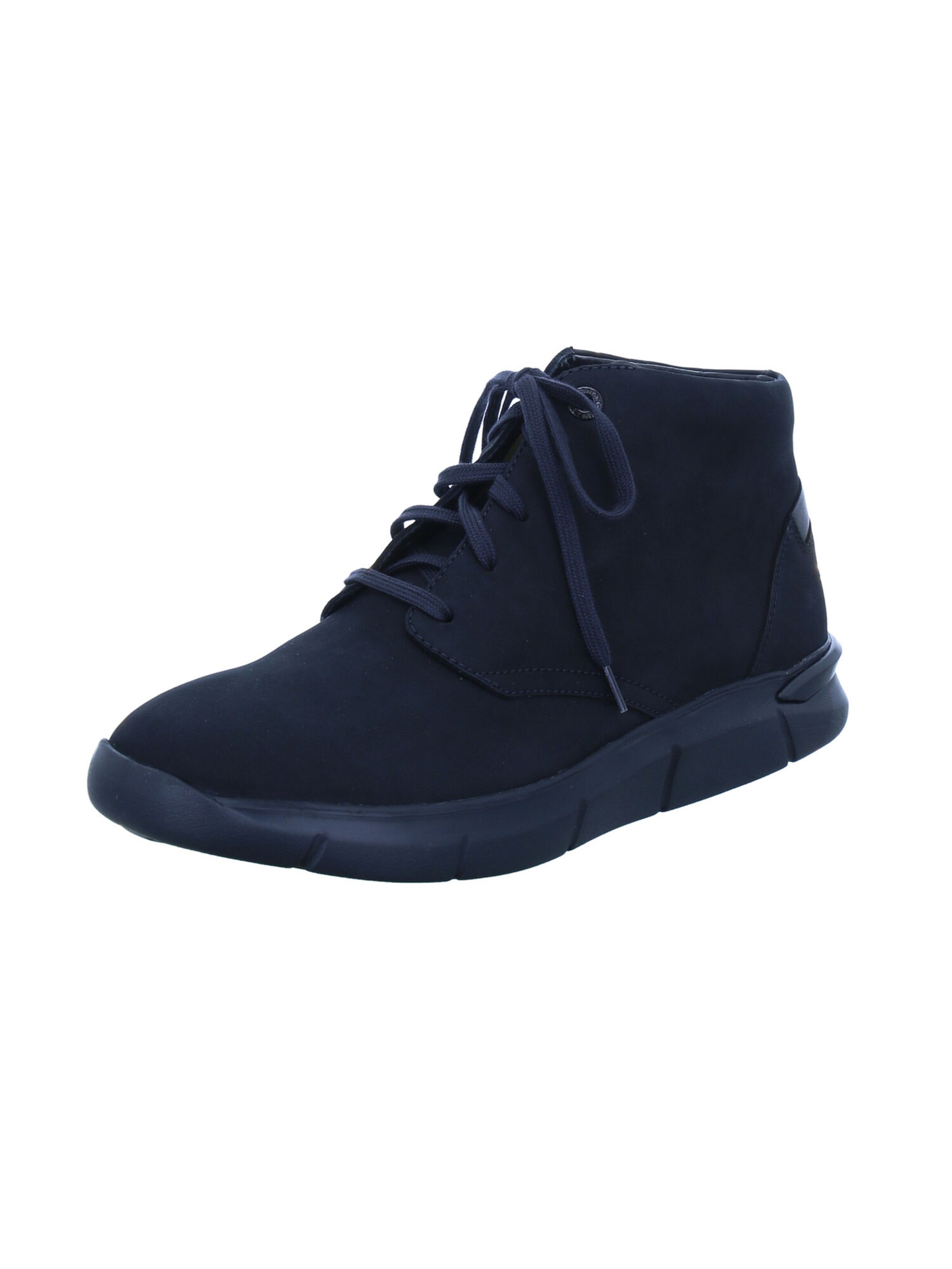 Ganter Lace-Up Boots in Blue: front