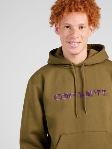 Sweat-shirt Carhartt WIP en vert