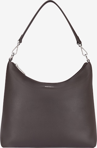 Roeckl Tasche 'DIANA SCHULTERTASCHE GRAINED MEDIUM' in Braun: Vorderseite