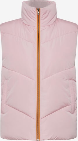 ICHI Bodywarmer 'FRIZTA' in Roze: voorkant