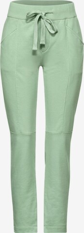 STREET ONE Regular Pants in Green: front