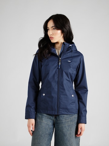 Ragwear Between-Season Jacket 'MONADDE' in Blue: front