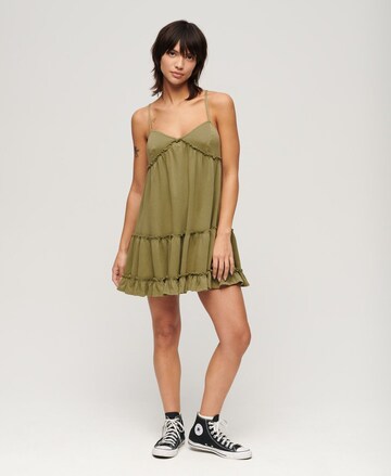 Superdry Summer Dress in Green: front