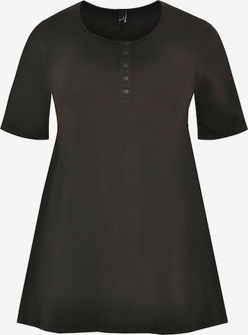 Tunique ' COTTON ' YOEK en noir : devant