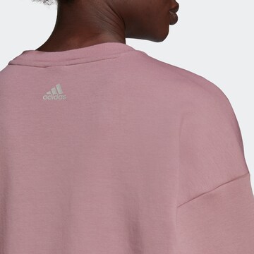 ADIDAS SPORTSWEAR Αθλητική μπλούζα φούτερ σε ροζ