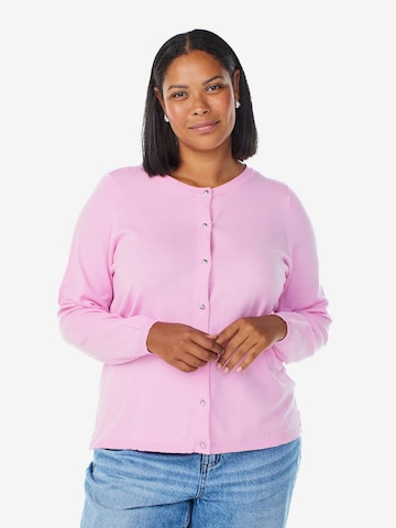 ZizziKardigan 'Caella' - roza boja: prednji dio