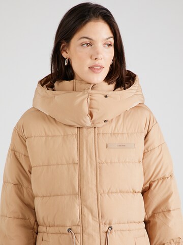 Calvin Klein Between-Season Jacket in Beige