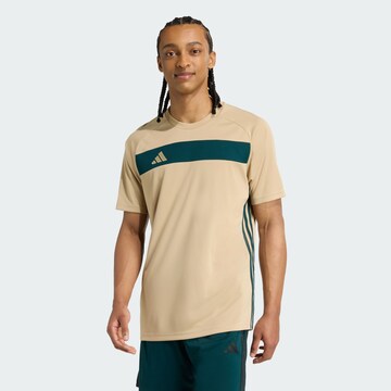 ADIDAS PERFORMANCE Funktionsshirt 'Tiro 25 Essentials' in Beige