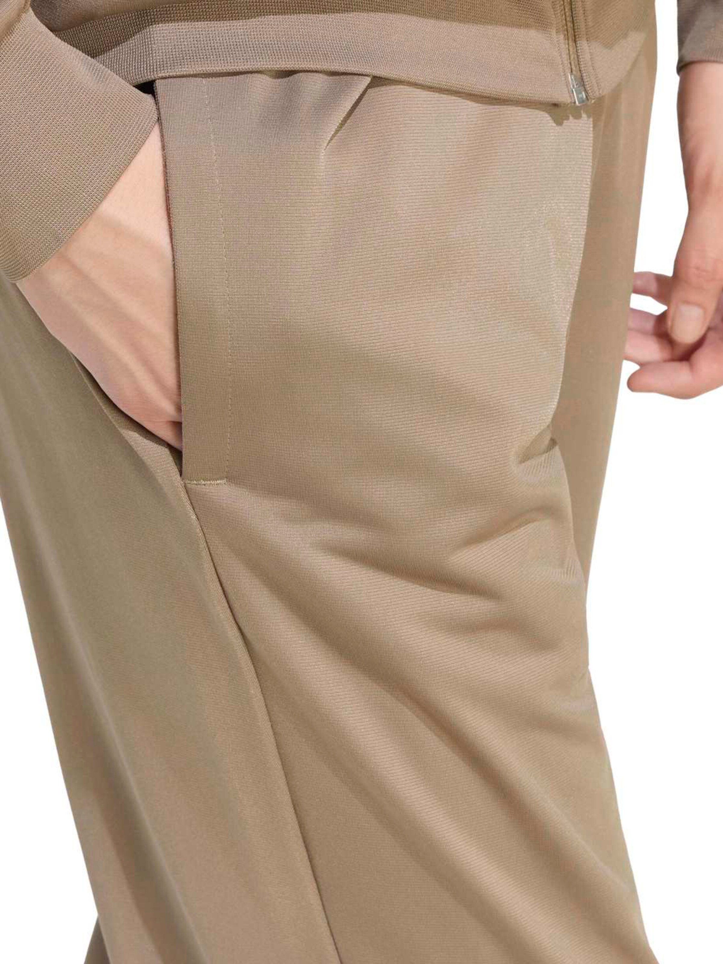 smėlio ADIDAS SPORTSWEAR Treniruočių kostiumas 'LINEAR TRACK'