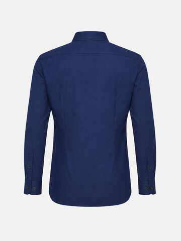 Michael Kors - Ajuste regular Camisa 'DOBBY ENGINEERD MODERN FIT SHIRT CAMICIA' en azul