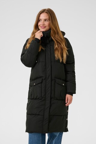 Veste d’hiver 'Anika' Kaffe en noir : devant