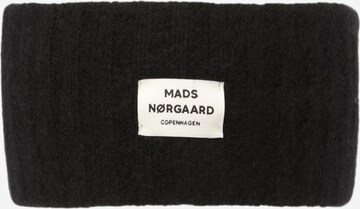 MADS NORGAARD COPENHAGEN Hoofdband 'Tosca Aschley' in Zwart: voorkant