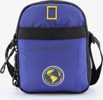 National Geographic Schoudertas 'New Explorer' in Blauw: voorkant