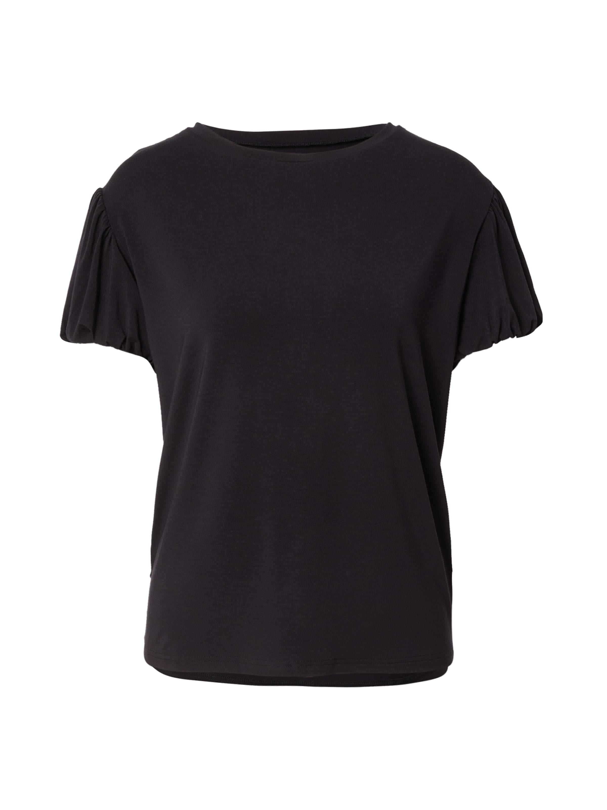 CURARE Yogawear Funkcionalna majica | črna barva: sprednja stran