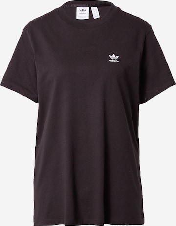 ADIDAS ORIGINALS T-shirt i svart: framsida