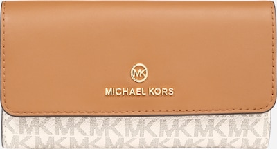 Portofel MICHAEL Michael Kors pe portocaliu / alb, Vizualizare produs